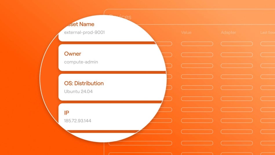 Precise asset data for confident action
